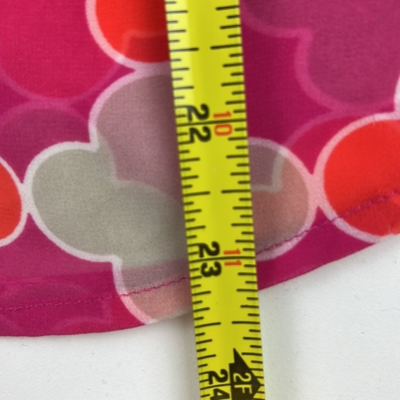 Banana Republic Factory sheer  patterned lightweight sleeveless button down tank - Picture 5 of 7